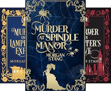 A group of three books in the Lamplight murder mystery series